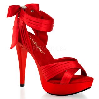 Sandale habillée coloris rouge talon fin cocktail-568